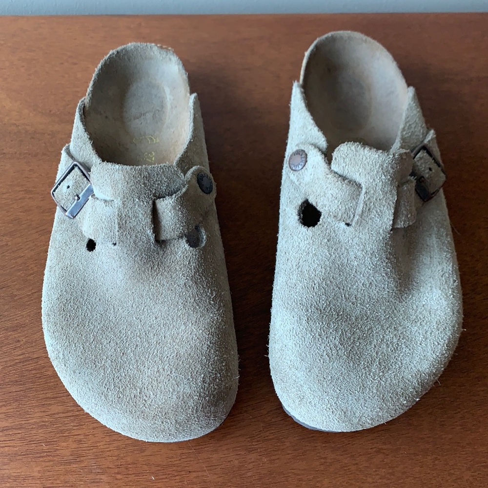 Birkenstock Boston Suede Clog size 37